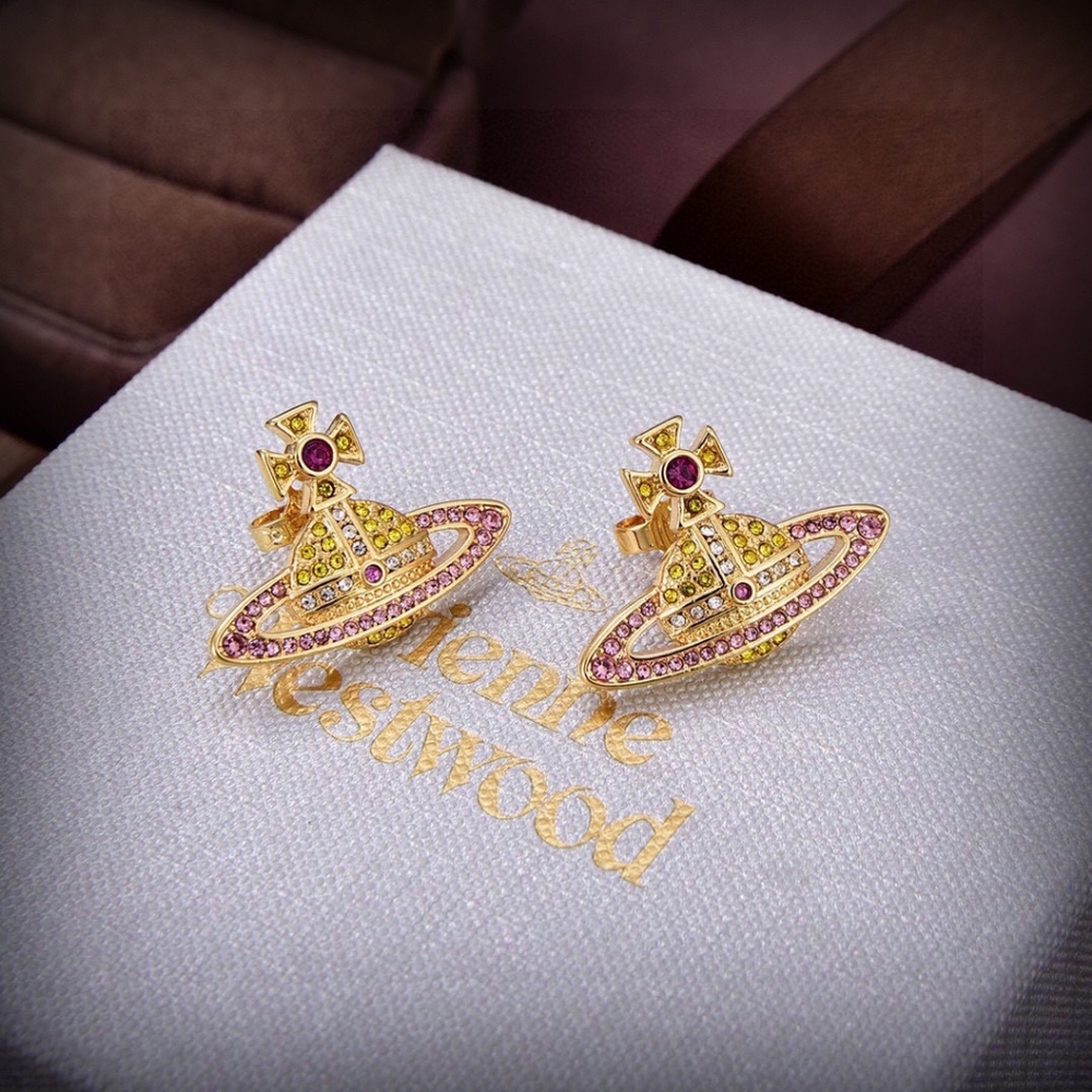 Vivienne Westwood Saturn Earrings